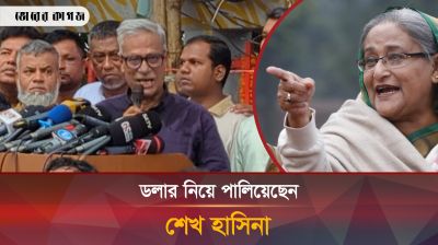 তারেক ও ডা. জোবাইদার বিরুদ্ধে মামলা প্রত্যাহারের দাবিতে প্রতীকী অবস্থান